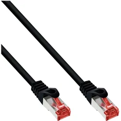 InLine Crossover Patchkabel - S/FTP - Cat.6 - schwarz - 5m