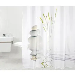 Sanilo Duschvorhang, Polyester, Balance - weiss