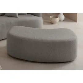 LeGer Home by Lena Gercke Polsterhocker Dilara 143 x 45 x 68 cm Grau/Silber