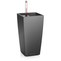 LECHUZA Maxi-Cubi Komplettset  14 x 14 x 26 cm anthrazit metallic
