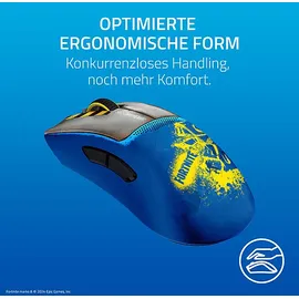 Razer DeathAdder V3 Pro Fortnite Edition blau