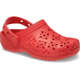 Crocs Classic Floral Cut Out Clog Rot 33