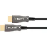 Python AOC Hybrid Ultra-High-Speed HDMI® 2.1 Kabel 8K @60Hz schwarz 30m