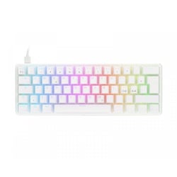 MaxGaming Custom Mechanical Keyboard Bundle - 60% - Weiss