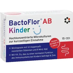 BACTOFLOR AB Kinder Hartkapseln 15 St.
