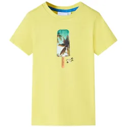 Kinder-T-Shirt Gelb 92