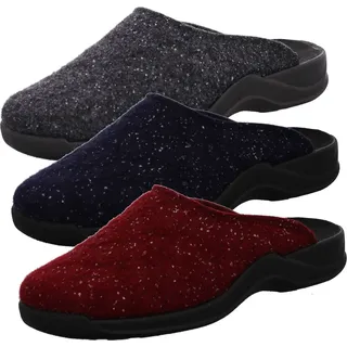 ROHDE Damen Pantoffeln Hausschuhe Softfilz Vaasa-D 2304, Größe:42 EU, Farbe:Grau - 42