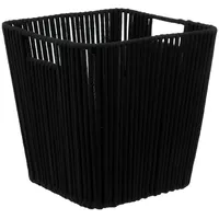 5five simply smart Stoffkorb 31x31cm Manila schwarz - 5