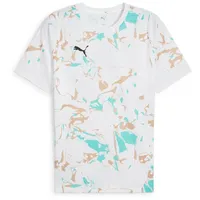 Puma IndividualEARTH DAY Fußballtrikot Herren PUMA White Light sand