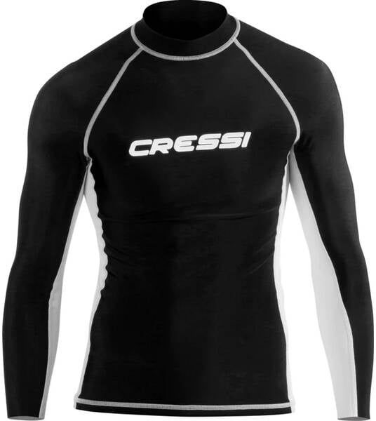 CRESSI-SWIM Herren Shirt Man Long Sleeve, Schwarz, M