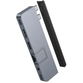 Targus HyperDrive DUO 7-in-2 USB-C Hub for MBPro M1/M2 midnight blue