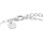 Tom Tailor Armband Silber 925 mit Zirkonia 2100558 Größe 16+4 cm