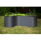 Westmann Metall Hochbeet Grow Faster 240 x 160 x 82 cm anthrazit