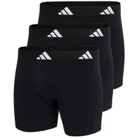 adidas Active Flex Cotton Boxershorts Schwarz S 3er Pack