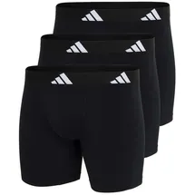 adidas Active Flex Cotton Boxershorts Schwarz S 3er Pack