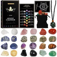 LuxusKollektion Adventskalender Adventskalender 2024 Edelsteine Heilsteine Kristalle für Frauen Männer