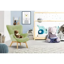 Home Affaire Sessel HOME AFFAIRE "Duca Mini", grün, B:58cm H:67cm T:68cm, Sessel, Sessel, in kleiner Ausführung für Kinder