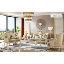 JV Möbel Sofagarnitur 3+2+1 Sitzer Set Design Sofa Polster Couchen Couch 3 tlg.Set Sofas