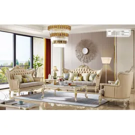 JV Möbel Sofagarnitur 3+2+1 Sitzer Set Design Sofa Polster Couchen Couch 3 tlg.Set Sofas