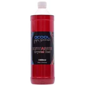 Alphacool Eiswasser Crystal Red, Kühlflüssigkeit, 1000ml (18549)