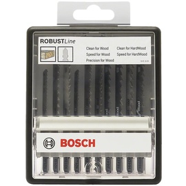 Bosch Professional Robust Line Wood Expert Stichsägeblatt-Set 10-tlg. (2607010540)