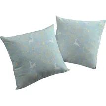 Wirth Kissenbezug Swift 50 x 50 cm Blau