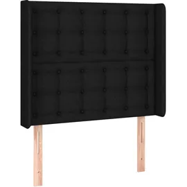 vidaXL Boxspringbett 100 x 200 cm Schwarz