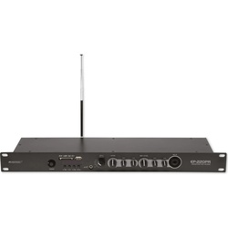 Omnitronic EP-220PR Vorverstärker mit MP3-Player und FM-Radio (Vorverstärker), Effektgerät