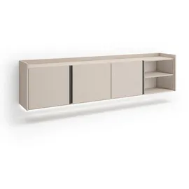 SKRAUT HOME Lowboard 207x50x35 cm Beige Holzwerkstoff
