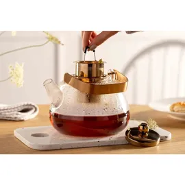 LEONARDO Teekanne mit Metallhenkel klar,