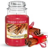Yankee Candle Sparkling Cinnamon große Kerze 623 g