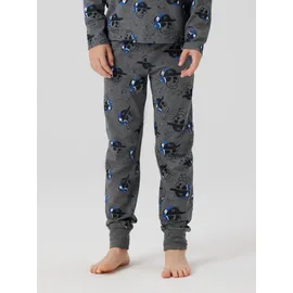 NAME IT Nachtwäsche-Set in DARK GREY melange), | Gr.: 86/92