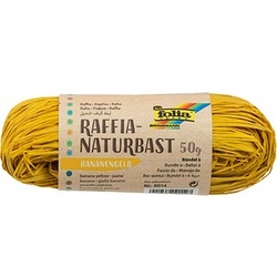 folia Naturbast matt bananengelb 0,5 mm x 50,0 g