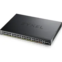 ZyXEL XGS2220 Rackmount Gigabit Managed Stack Switch, 50x RJ-45,