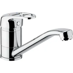 Spültischarmatur CORNAT "Tavira", silber, Messing, Armaturen, ND, Messing, verchromt