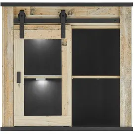 Lomadox Hängeschrank SHELTON-61 93 x 90 x 31 cm Braun