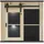 Lomadox Hängeschrank SHELTON-61 93 x 90 x 31 cm Braun