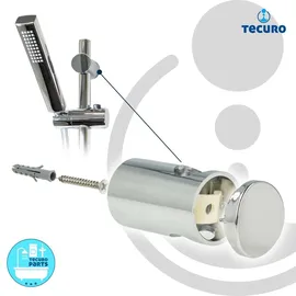 tecuro ew-036 Brauseset 1 strahlig Schwarz 160