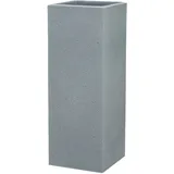 Scheurich Pflanzgefäß C-Cube 26 x 26 x 70 cm stony grey