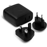 Native Union 67W Dual USB-C Fast GaN PD Wall Charger Schwarz