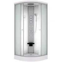 SeniorBad D10-00M1 Fertigdusche 80 x 80 cm rechts  Duschwanne