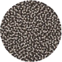 myfelt Néla Filzkugelteppich rund