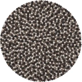 myfelt Néla Filzkugelteppich rund