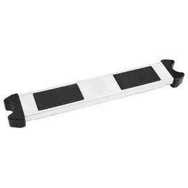 vidaXL Ersatzstufe Poolleiter silber 50x9x3,5 cm