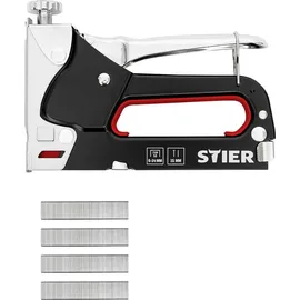 Stier Kombi-Handtacker KHT-100 3 in 1 + 300 Klammern Typ 53
