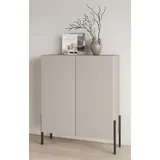 INOSIGN »Jukon, Breite 110 cm, moderne grifflose Hochschrank, 2Türen« Highboard mit viel Stauraum, push-to-open-Funktion