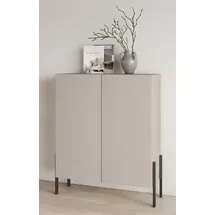INOSIGN »Jukon, Breite 110 cm, moderne grifflose Hochschrank, 2Türen« Highboard mit viel Stauraum, push-to-open-Funktion