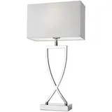 Villeroy & Boch Tischleuchte Toulouse Alu, Eisen, Stahl Metall Silber