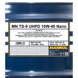 Mannol MN7109-DR 10W-40 208 l