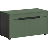 Home Affaire Schuhbank 80 x 45 x 37 cm grau / grau